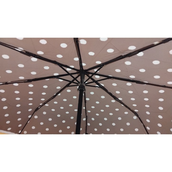 Doppler Knirps T200 medium duomatic dot art taupe